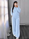 Conjunto Adidas celeste